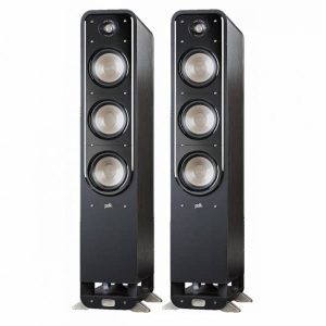 Polk Audio - S55 Tower Loudspeakers (Black) (Pair)