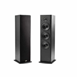 Polk Audio - T50 Loudspeaker (Black) (Pair)