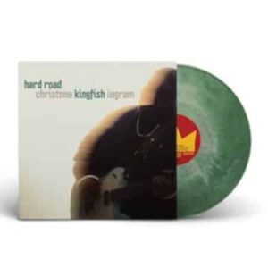 Christone 'Kingfish' Ingram - Hard Road  (Limited Edition Green & White Splash Colored Vinyl)