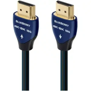 AudioQuest BlueBerry 18 – High Speed 4K-8K 18Gbps HDMI cable (2.0M)