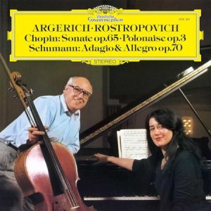 Argerich & Rostropovich Chopin: Sonate, Polonaise/Schumann: Adagio & Allegro (Original Source Series) Limited 180g LP